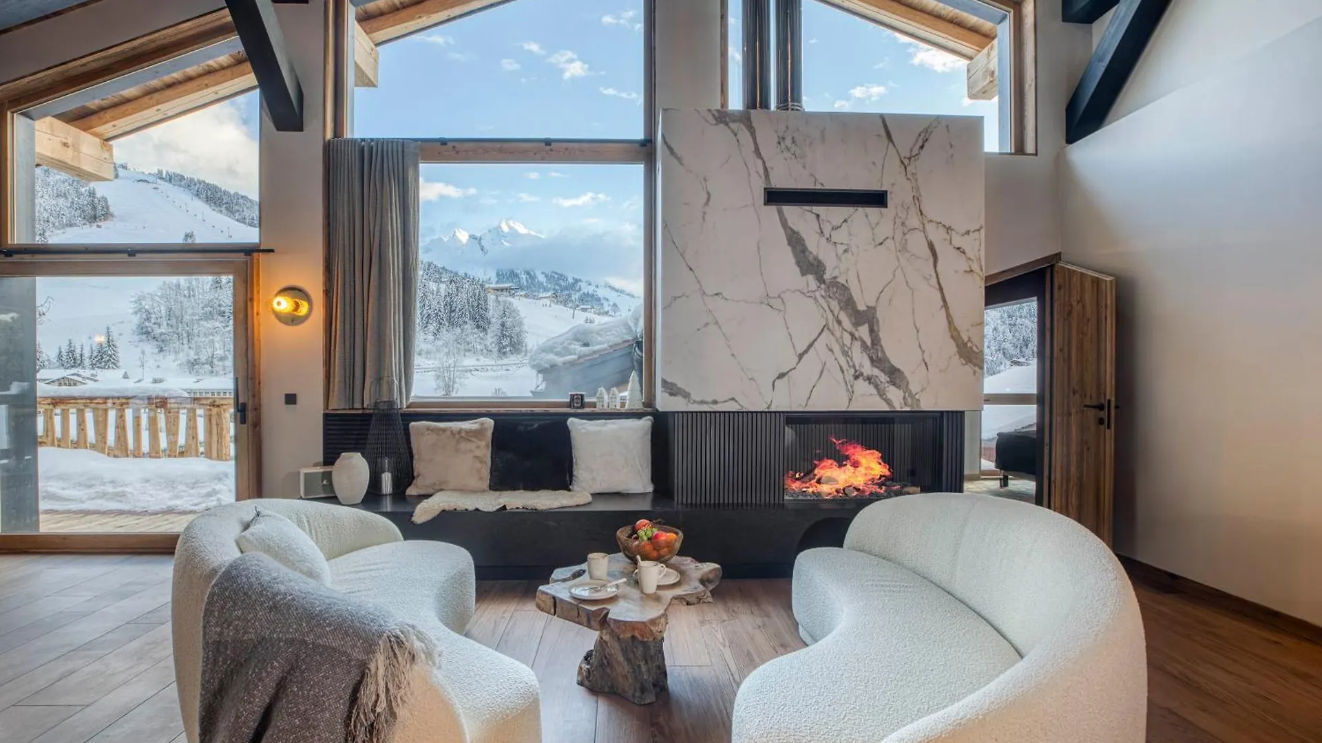アパート Les Chalets De La Clusaz - Appartement Le Renne フランス